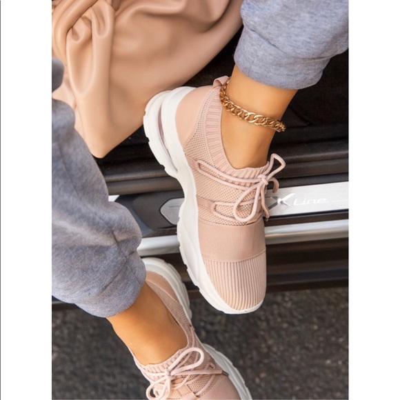 dusty rose sneakers